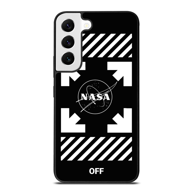WHITE NASA OFF Samsung Galaxy S22 Case Cover