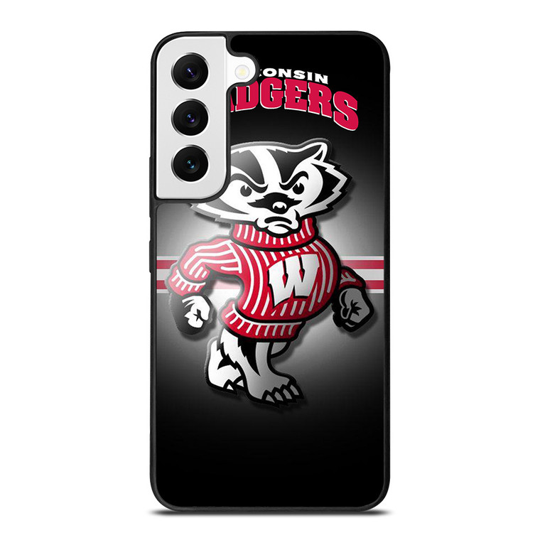 WISCONSIN BADGER FOOTBALL LOGO Samsung Galaxy S22 Case Cover