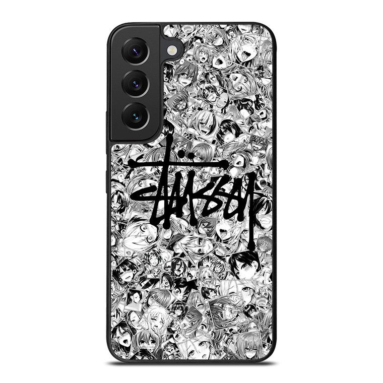 AHEGAO ANIME STUSSY Samsung Galaxy S22 Plus Case Cover AHEGAO ANIME STUSSY Samsung Galaxy S22 Plus Case Cover