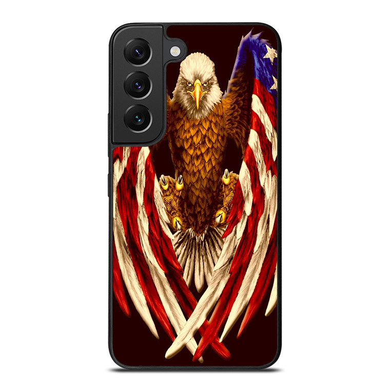 AMERICA FLAG EAGLE Samsung Galaxy S22 Plus Case Cover