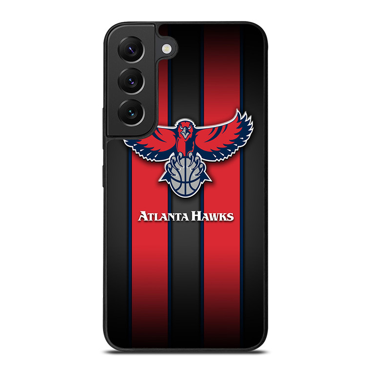 ATLANTA HAWKS STRIPE LOGO Samsung Galaxy S22 Plus Case Cover