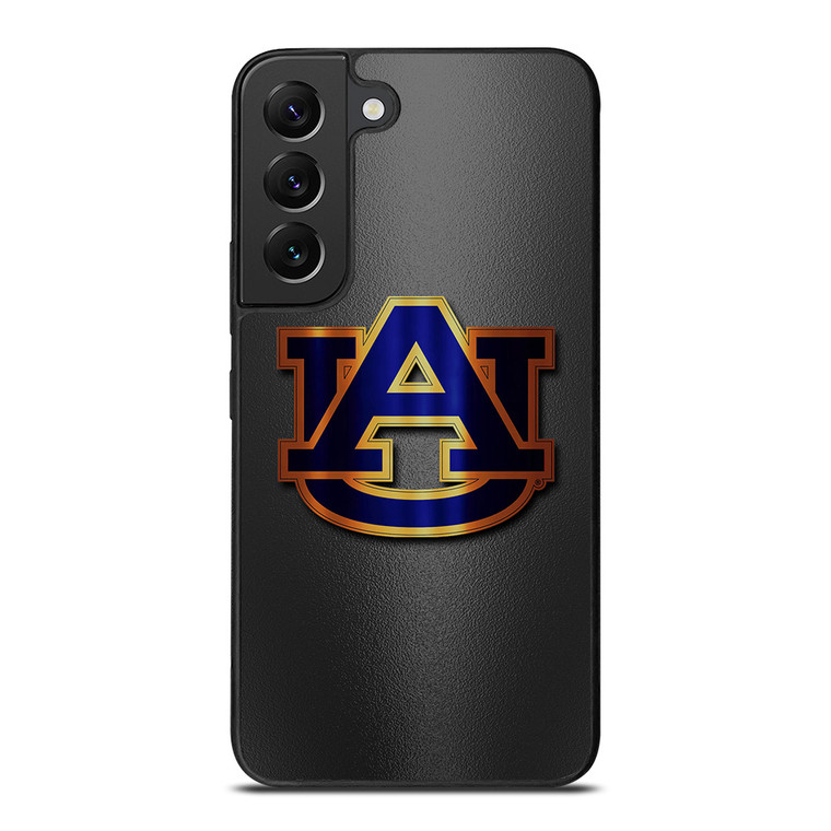 AUBURN TIGERS FOOTBALL LOGO METAL Samsung Galaxy S22 Plus Case Cover