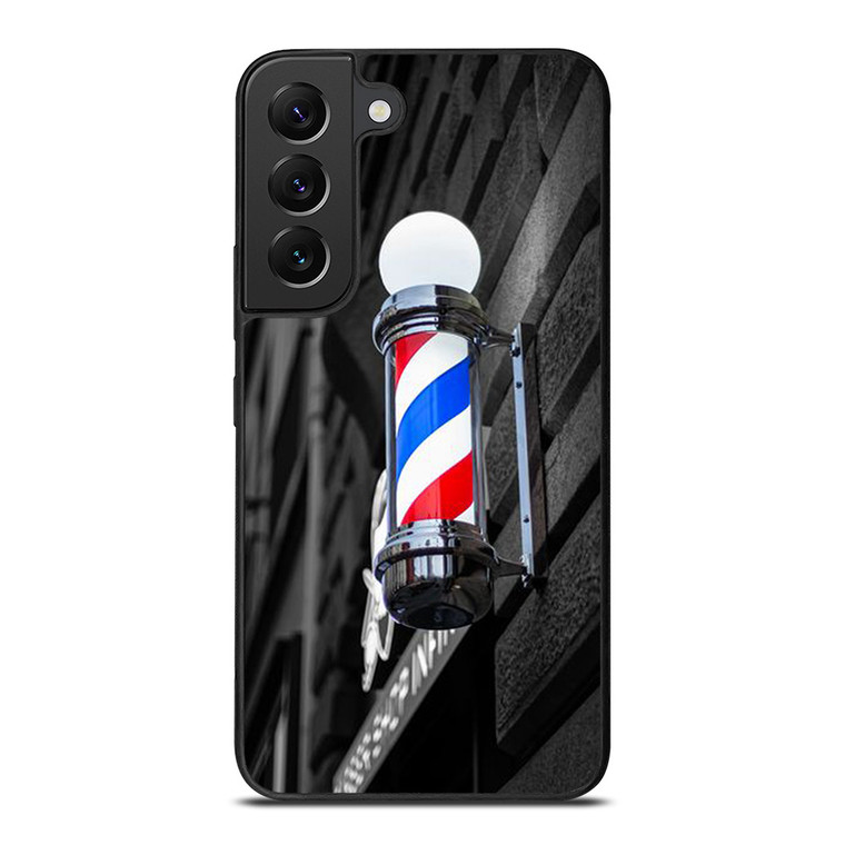 BARBER POLE HAIR CUT Samsung Galaxy S22 Plus Case Cover
