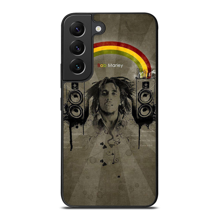 BOB MARLEY RASTA REGGAE ART Samsung Galaxy S22 Plus Case Cover