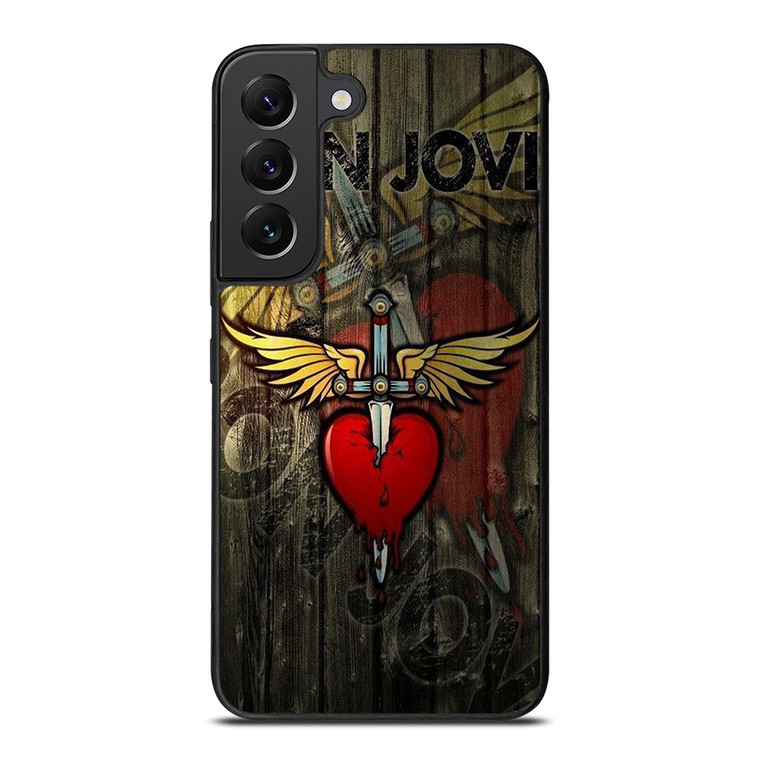 BON JOVI WOODEN LOGO Samsung Galaxy S22 Plus Case Cover
