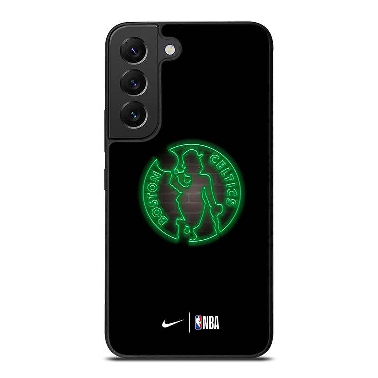 BOSTON CELTICS NEON NIKE NBA Samsung Galaxy S22 Plus Case Cover