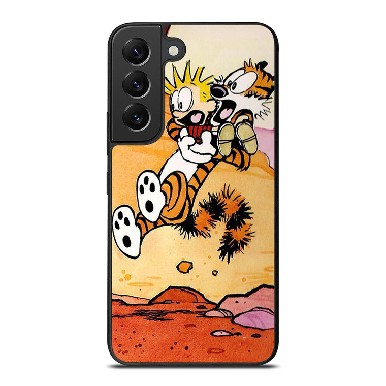 CALVIN AND HOBBES CARTOON 3 Samsung Galaxy S22 Plus Case Cover