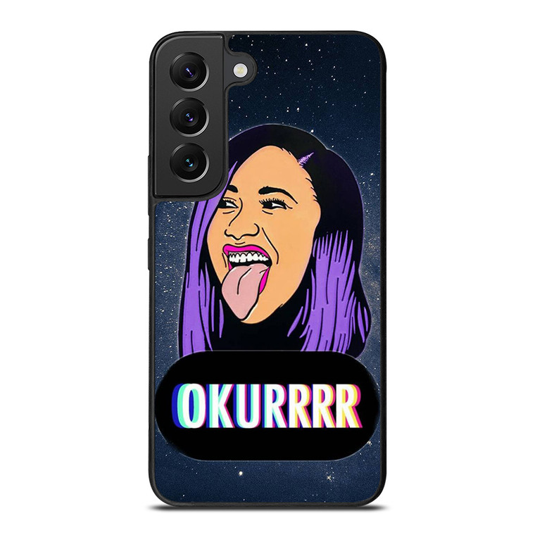 CARDI B FACE CARTOON Samsung Galaxy S22 Plus Case Cover