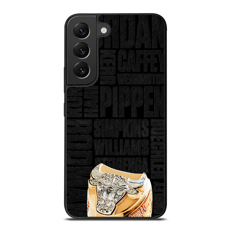 CHICAGO BULLS RING AND NAME Samsung Galaxy S22 Plus Case Cover