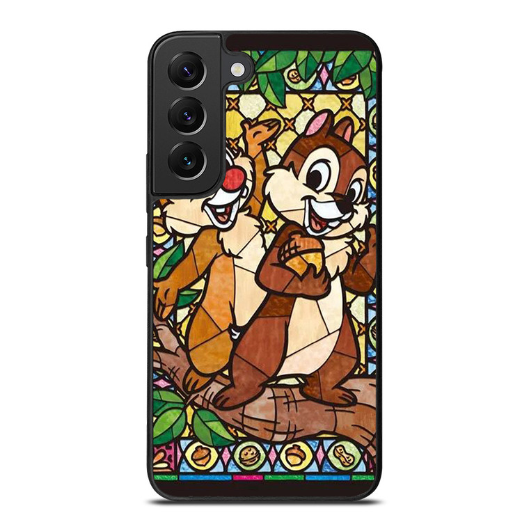 CHIP AND DALE DISNEY GLASS Samsung Galaxy S22 Plus Case Cover