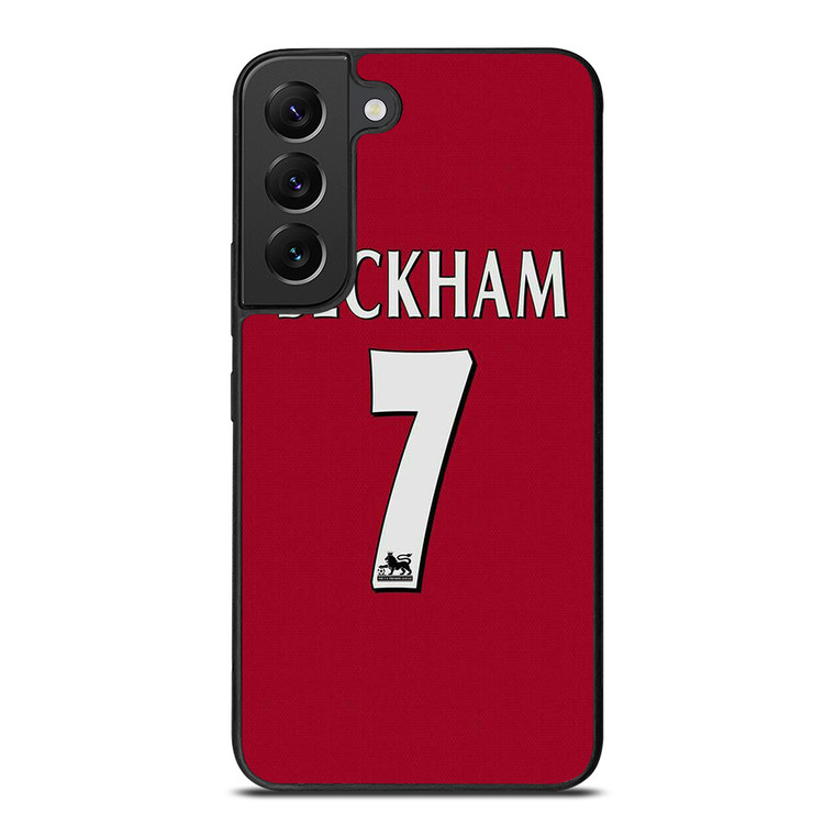 DAVID BECKHAM JERSEY MANCHESTER UNITED Samsung Galaxy S22 Plus Case Cover