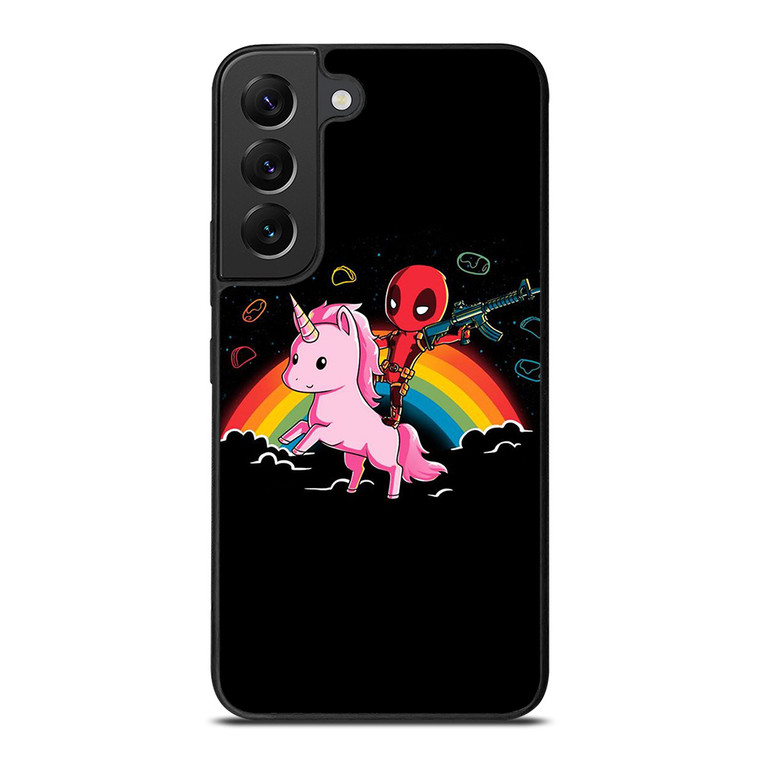 DEADPOOL AND UNICORN CUTE Samsung Galaxy S22 Plus Case Cover