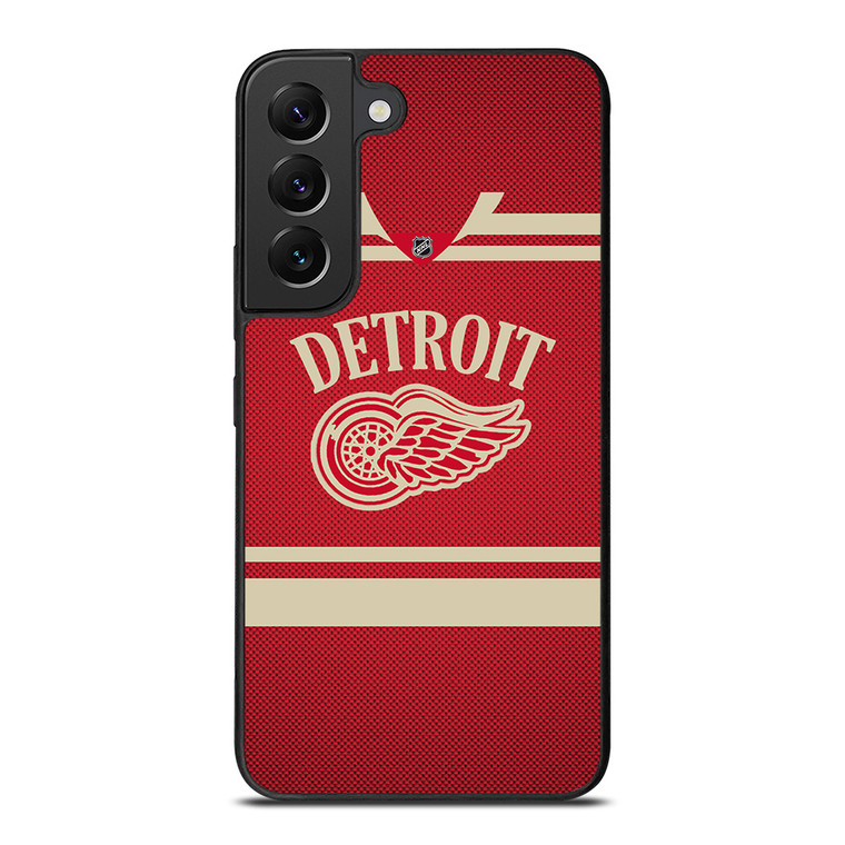 DETROIT RED WINGS NHL JERSEY Samsung Galaxy S22 Plus Case Cover