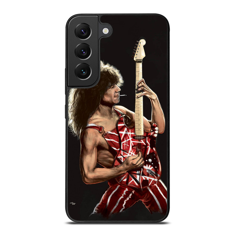 EDDIE VAN HALEN AND GUITAR Samsung Galaxy S22 Plus Case Cover
