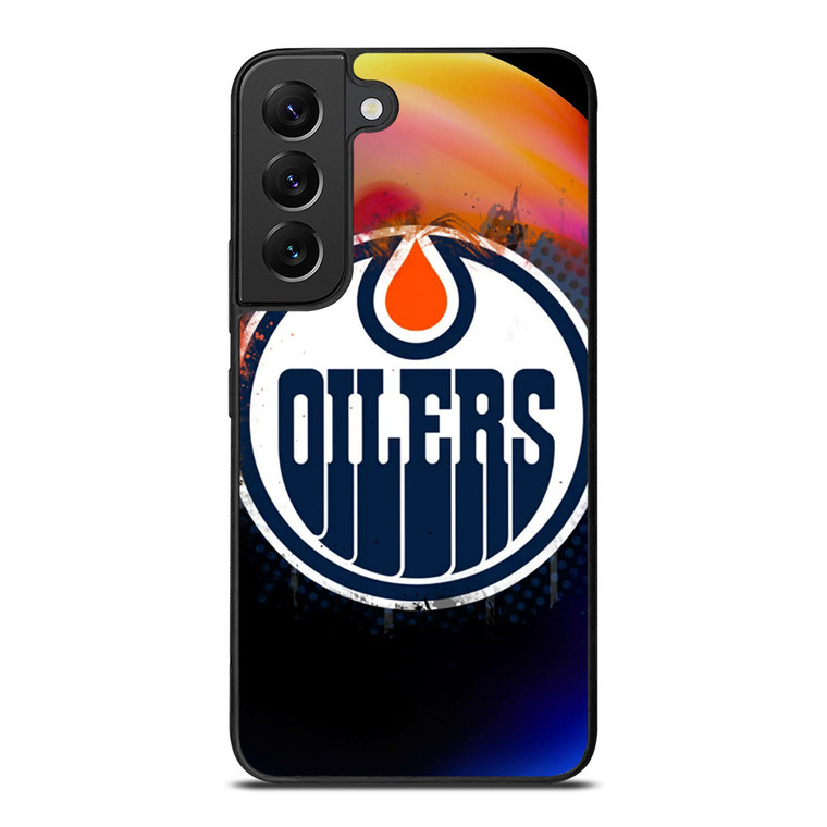 EDMONTON OILERS FIRE LOGO Samsung Galaxy S22 Plus Case Cover