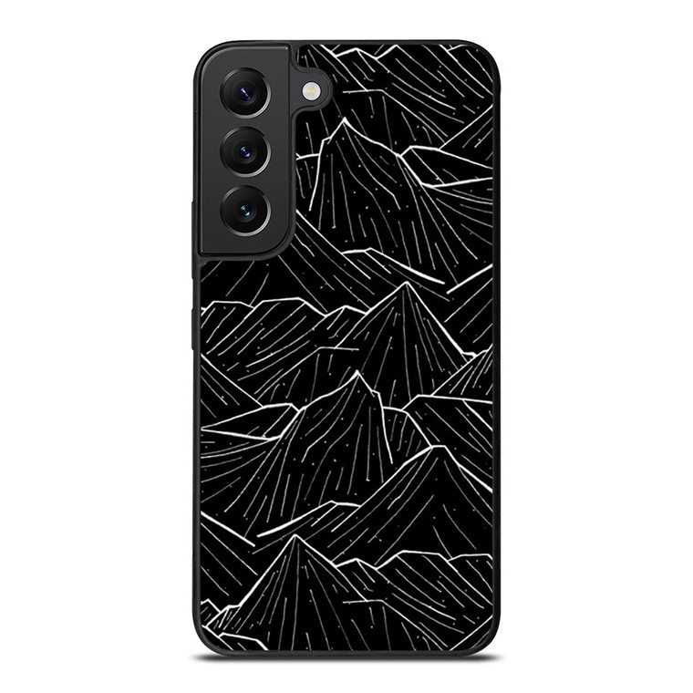 HAND DRAWING DARK MOUNTAIN Samsung Galaxy S22 Plus Case Cover
