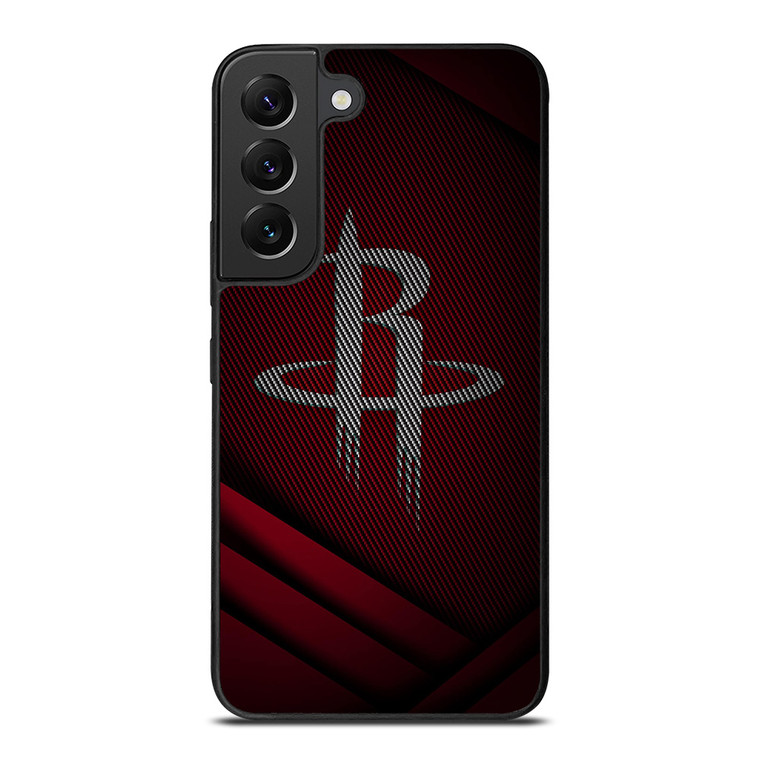 HOUSTON ROCKETS CARBON LOGO Samsung Galaxy S22 Plus Case Cover