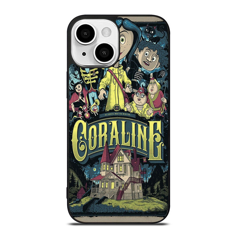 CORALINE CARTOON iPhone 13 Mini Case Cover