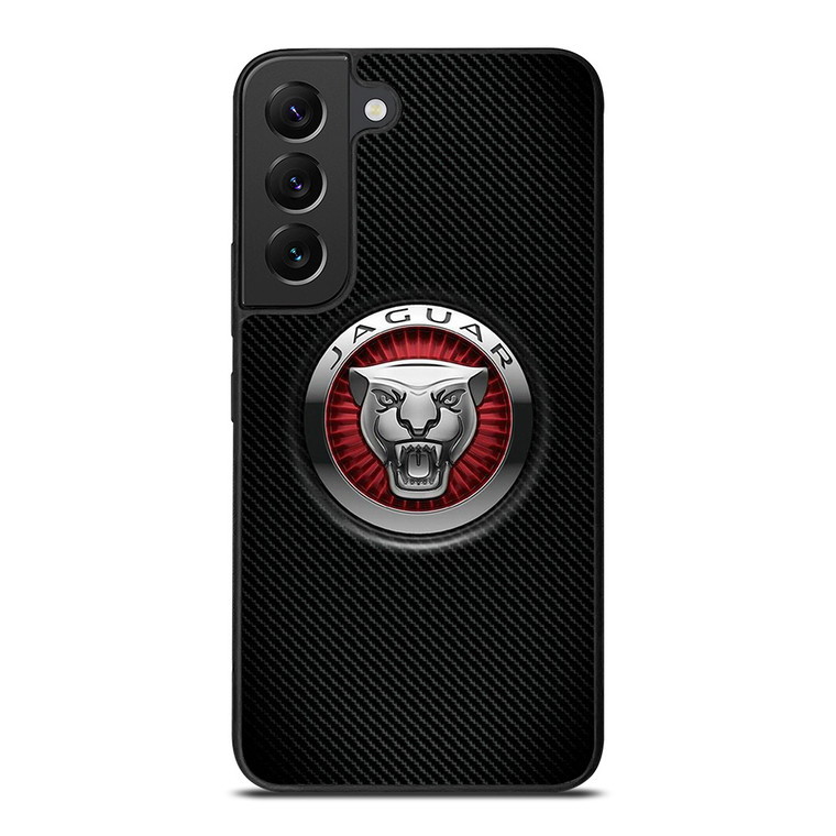 JAGUAR LOGO CARBON Samsung Galaxy S22 Plus Case Cover