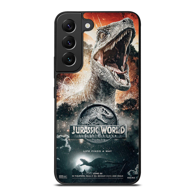 JURASSIC WORLD FALLEN KINGDOM POSTER Samsung Galaxy S22 Plus Case Cover