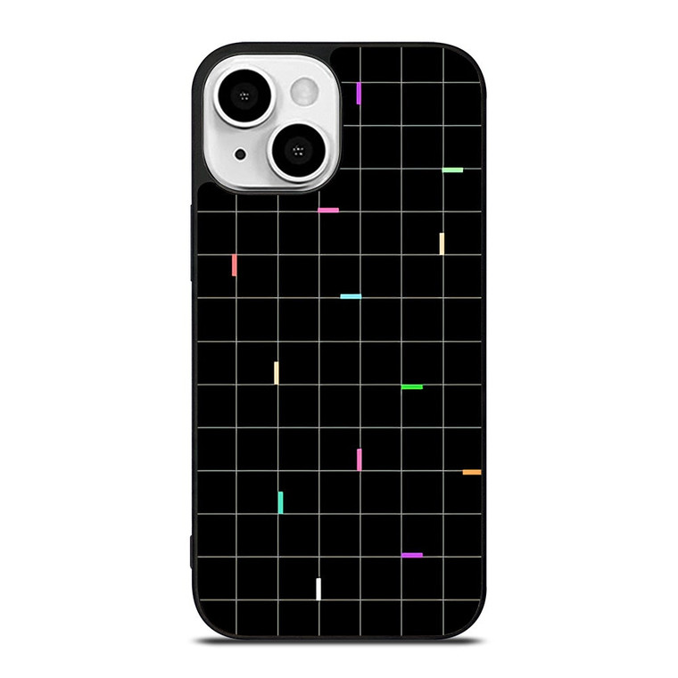 COLORED AESTHETIC GRID iPhone 13 Mini Case Cover