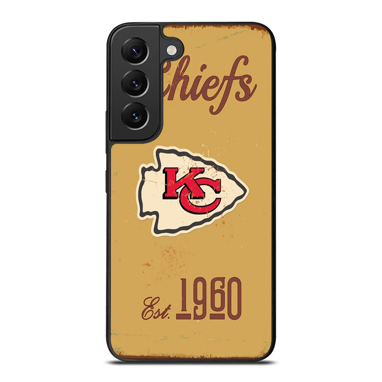 KANSAS CITY CHIEFS RUSTY LOGO Samsung Galaxy S22 Plus Case Cover