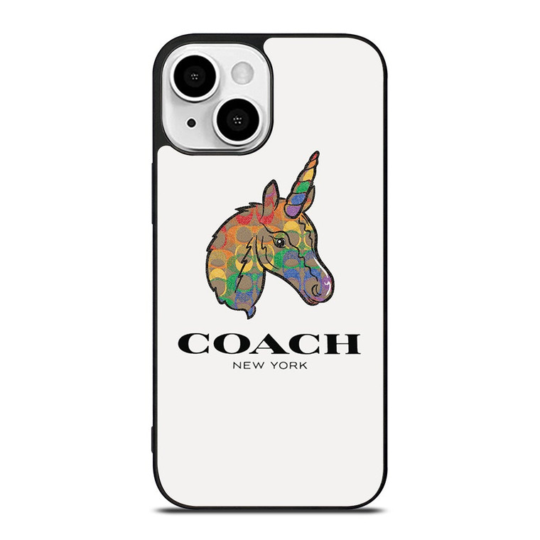 COACH NEW YORK UNICORN iPhone 13 Mini Case Cover