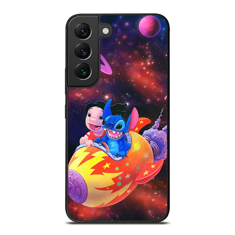 LILO AND STITCH IN ROCKET Samsung Galaxy S22 Plus Case Cover