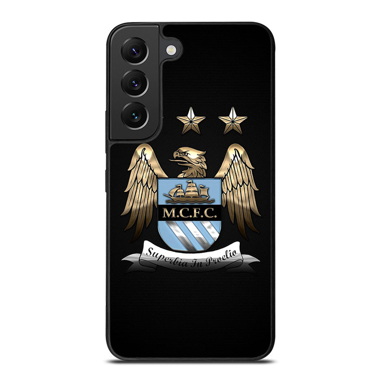 MANCHESTER CITY LOGO 2 Samsung Galaxy S22 Plus Case Cover