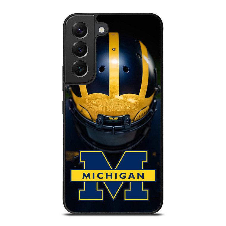 MICHIGAN WOLVERINES HELMET Samsung Galaxy S22 Plus Case Cover