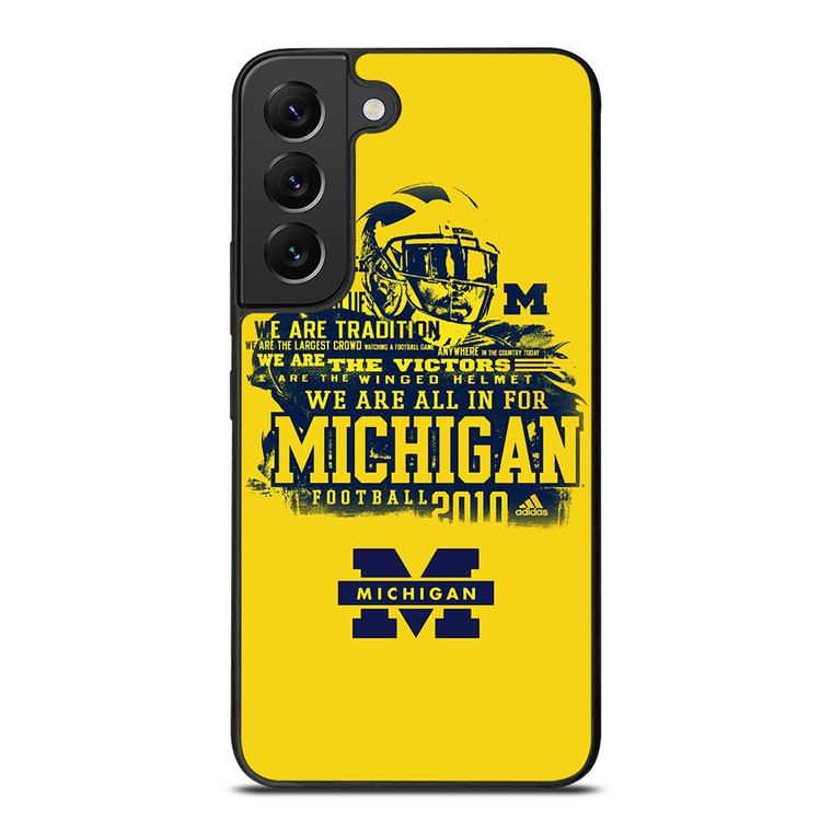 MICHIGAN WOLVERINES QUOTE NFL Samsung Galaxy S22 Plus Case Cover