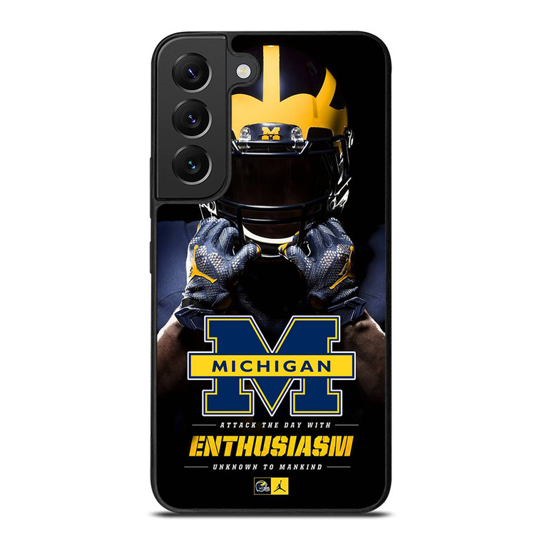 MICHIGAN WOLVERINES Samsung Galaxy S22 Plus Case Cover