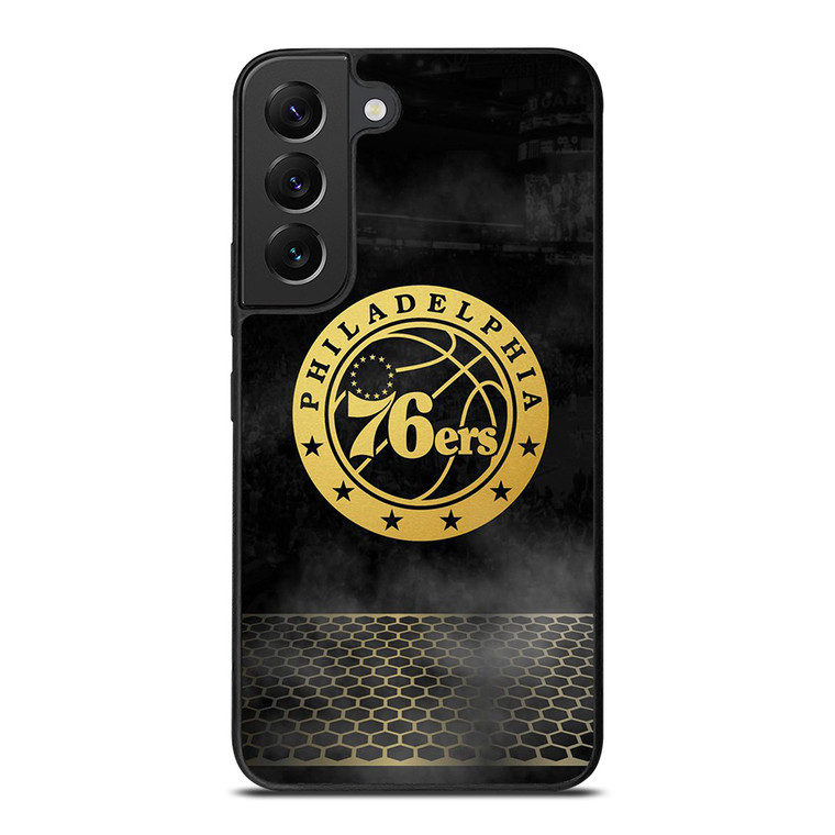 PHILADELPHIA 76ERS GOLD LOGO Samsung Galaxy S22 Plus Case Cover
