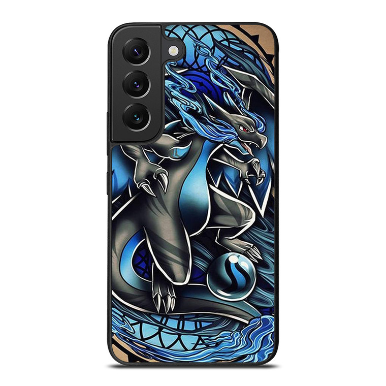 POKEMON MEGA CHARIZARD ART Samsung Galaxy S22 Plus Case Cover