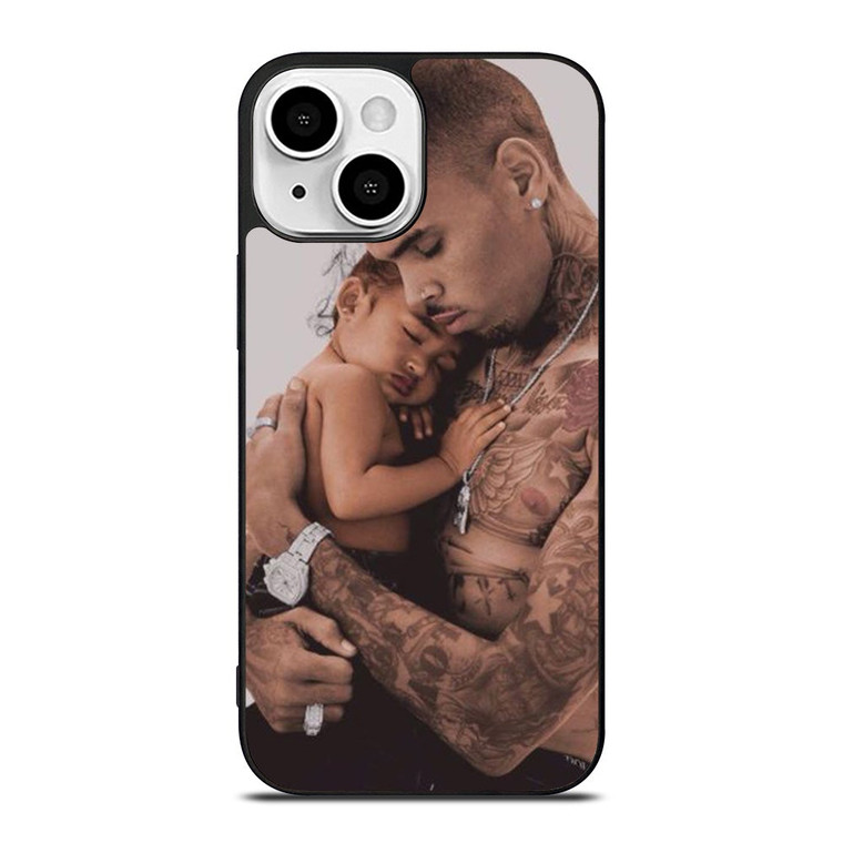 CHRIS BROWN AND BABY iPhone 13 Mini Case Cover