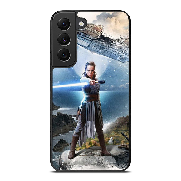 REY STAR WARS THE LAST OF JEDI Samsung Galaxy S22 Plus Case Cover