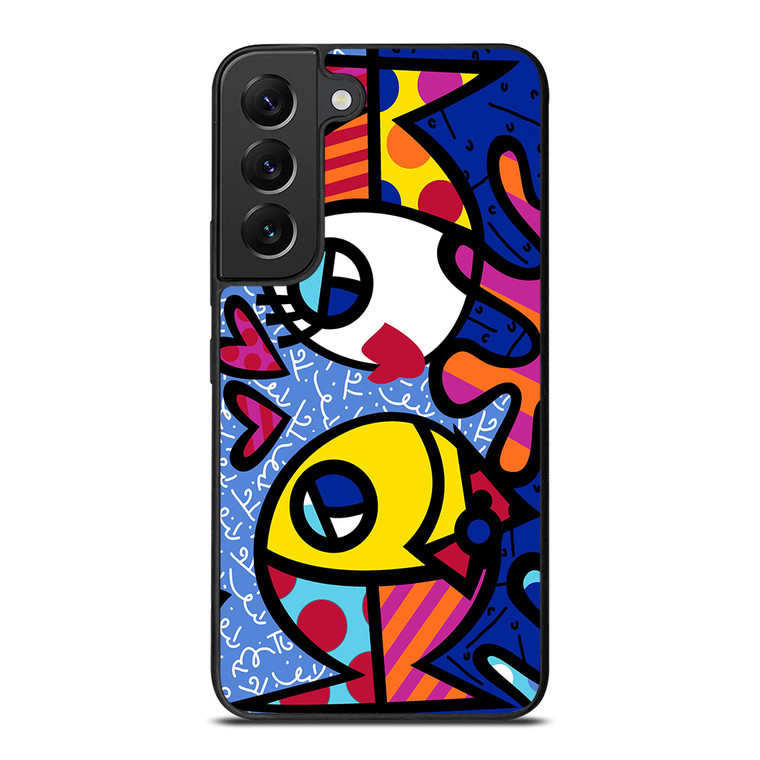 ROMERO BRITTO FISH LOVE Samsung Galaxy S22 Plus Case Cover
