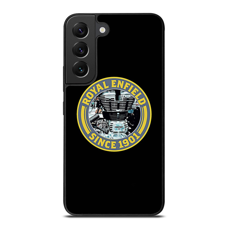 ROYAL ENFIELD ENGINE BADGE Samsung Galaxy S22 Plus Case Cover