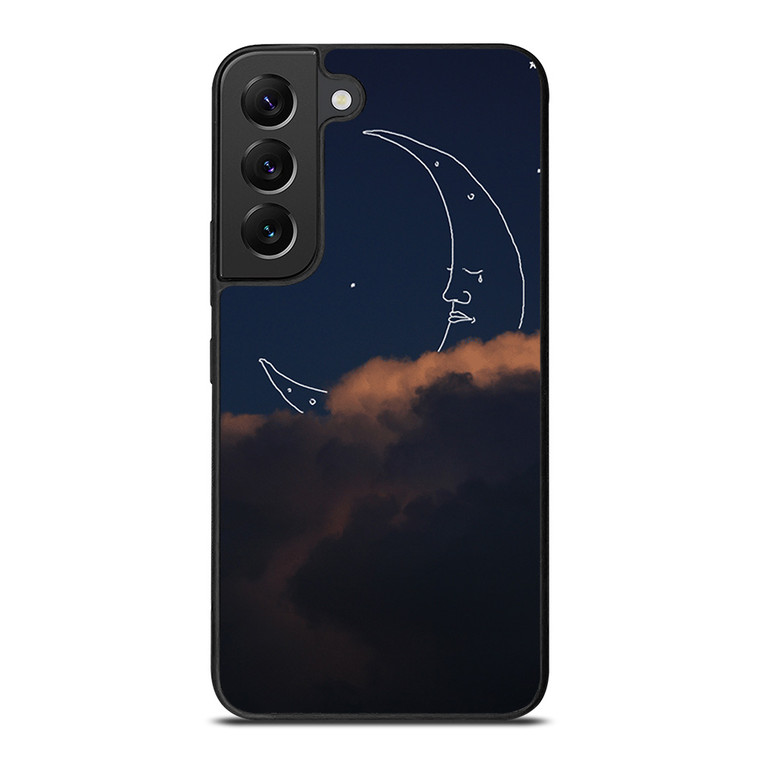 SAD CRESCENT MOON Samsung Galaxy S22 Plus Case Cover SAD CRESCENT MOON Samsung Galaxy S22 Plus Case Cover