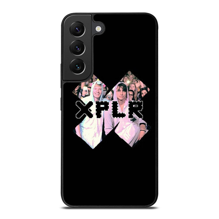 SAM AND COLBY XPLR LOGO Samsung Galaxy S22 Plus Case Cover