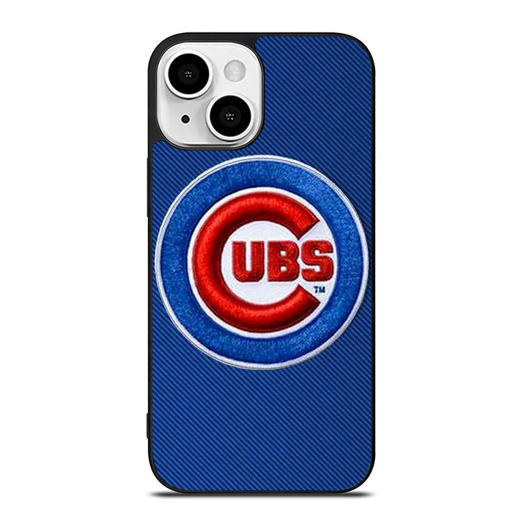 CHICAGO CUBS EMBOIRED LOGO iPhone 13 Mini Case Cover