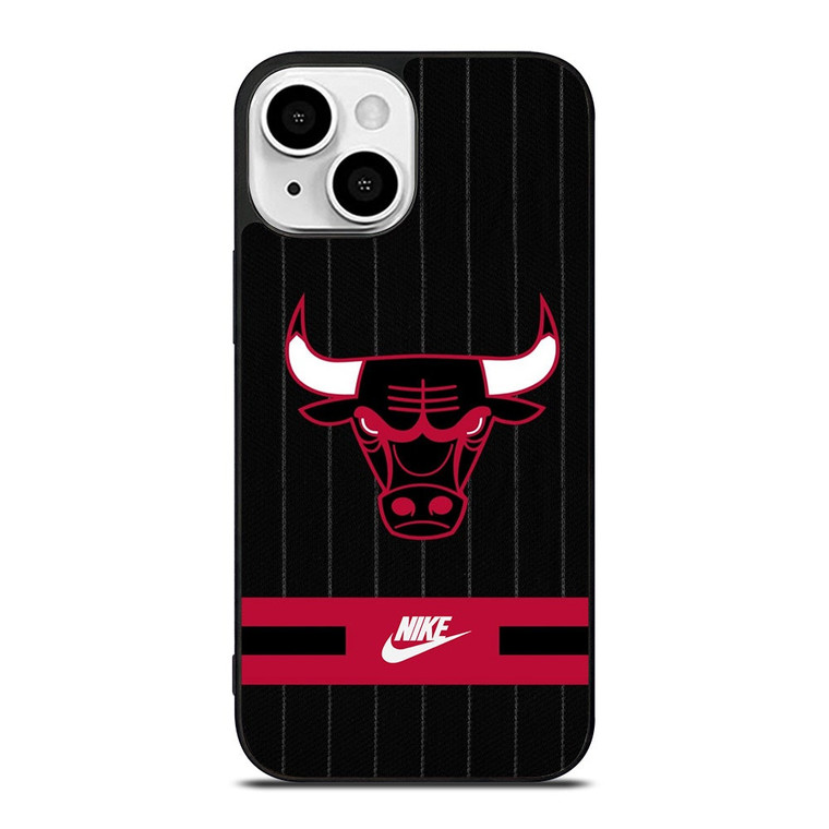 CHICAGO BULLS NIKE STRIPE iPhone 13 Mini Case Cover