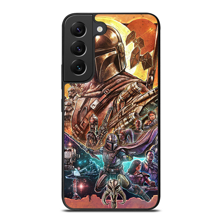 STAR WARS MANDALORIAN COLLAGE Samsung Galaxy S22 Plus Case Cover
