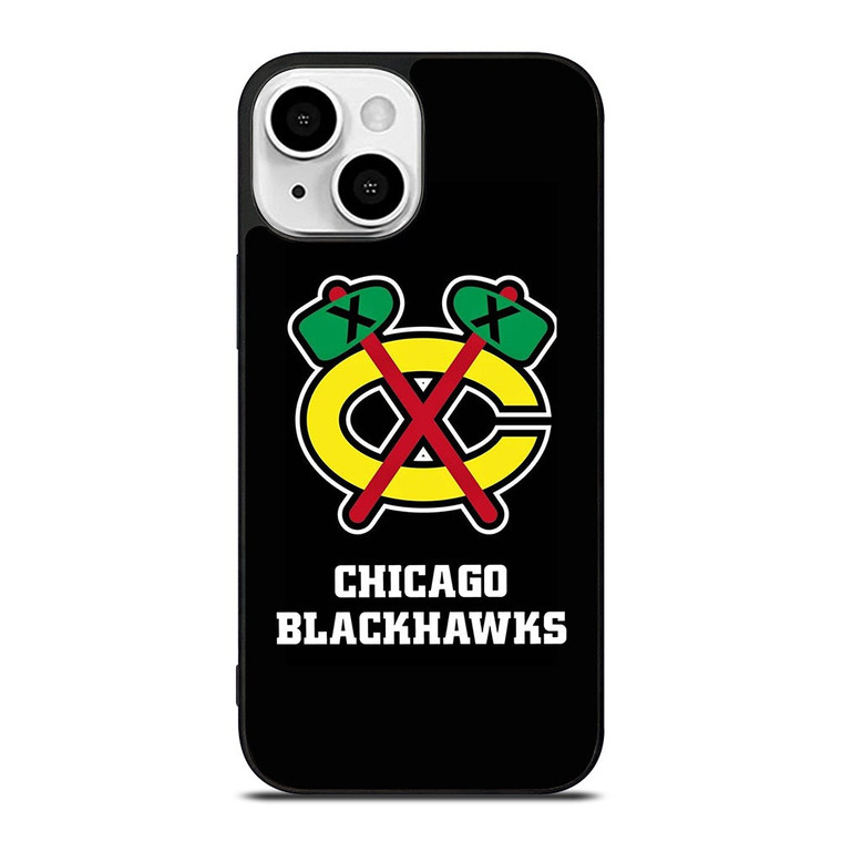 CHICAGO BLACKHAWKS SYMBOL iPhone 13 Mini Case Cover