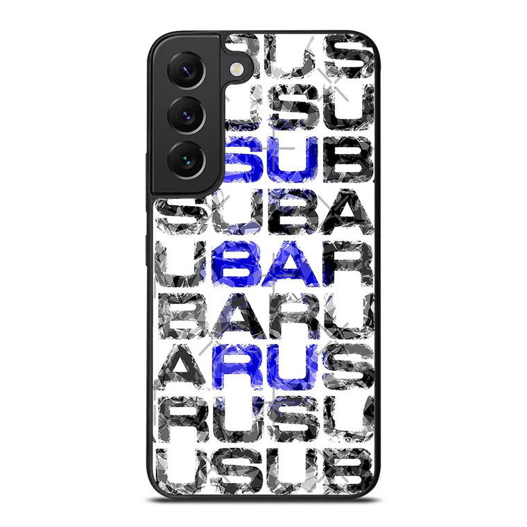 SUBARU CROSSWORD PUZZLE Samsung Galaxy S22 Plus Case Cover