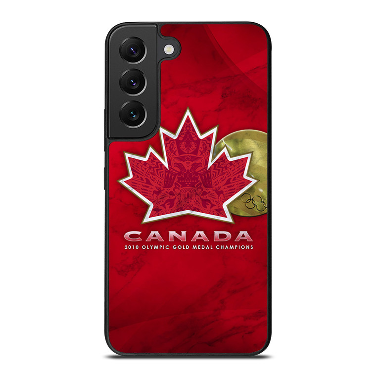 TEAM CANADA HOCKEY LOGO MARBLE Samsung Galaxy S22 Plus Case Cover
