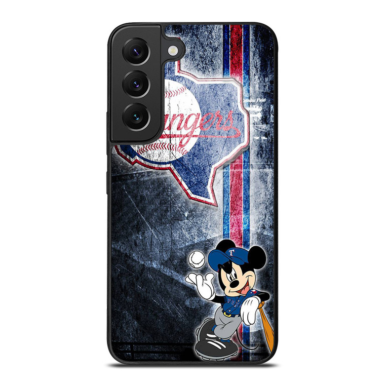 TEXAS RANGERS MICKEY MOUSE BASEBALL CLUB Samsung Galaxy S22 Plus Case Cover