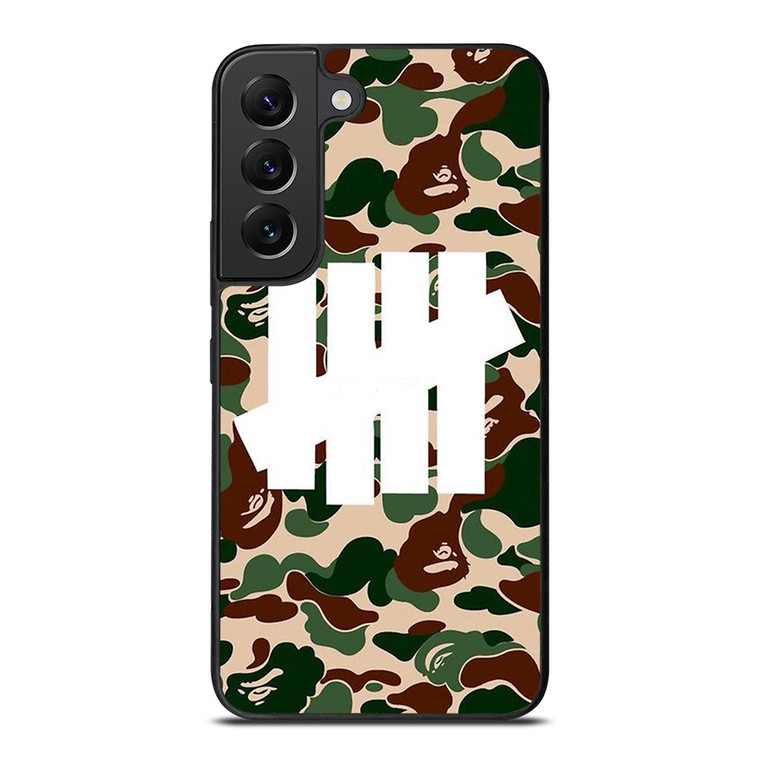UNDEFEATED BAPE CAMO Samsung Galaxy S22 Plus Case Cover