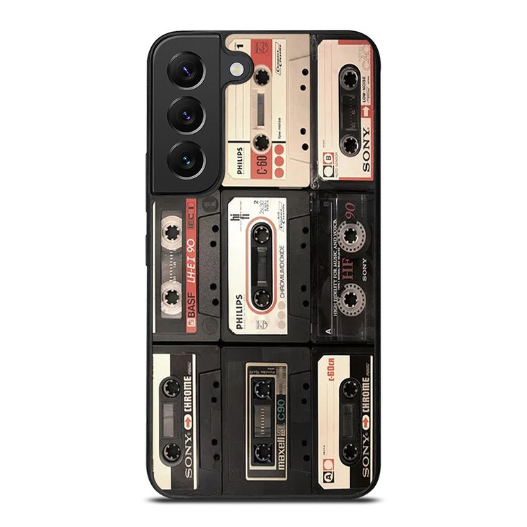 VINTAGE MIXTAPE COLLAGE Samsung Galaxy S22 Plus Case Cover