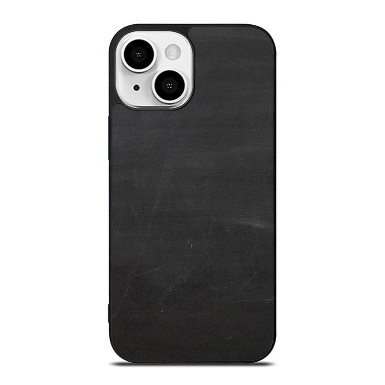 CHALK BLACK BOARD TEXTURES iPhone 13 Mini Case Cover